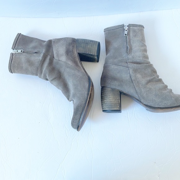 Jeffrey Campbell Ankle Bootie Slouchy Mid Heel - Picture 7 of 13